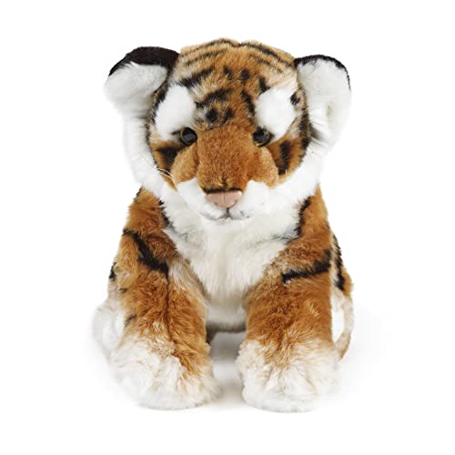 Living Nature Stofftier - Tiger sitzend (35cm)