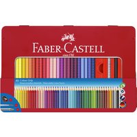 FABER-CASTELL Dreikant-Buntstifte Colour GRIP, 48er Etui