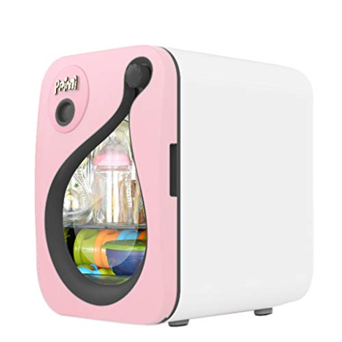 Elektrischer UV-Sterilisator, Flaschensterilisator mit großer Kapazität, Babyflaschensterilisator, UV-Sterilisationsgurttrocknung 2 in 1 Baby, kleiner Haushalt (Color : Pink)