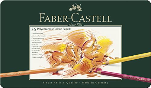 FABER-CASTELL Buntstifte POLYCHROMOS, 36er Metalletui